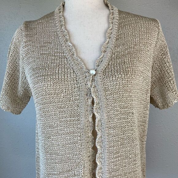 Sag Harbor Cardigan Sweater Size S EUC - Picture 2 of 5